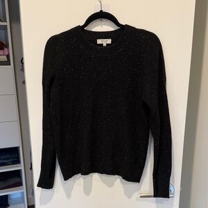 Madewell Black Speckled Women's Sweater